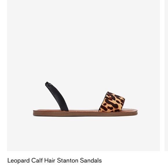 Express Shoes - NWT!!  Express leopard sandals size  7